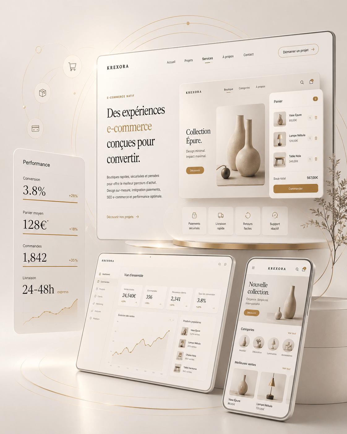 E-commerce natif